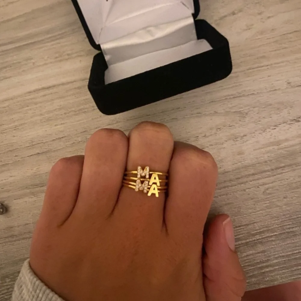 MAMA GOLD RING - Picture 2 of 5